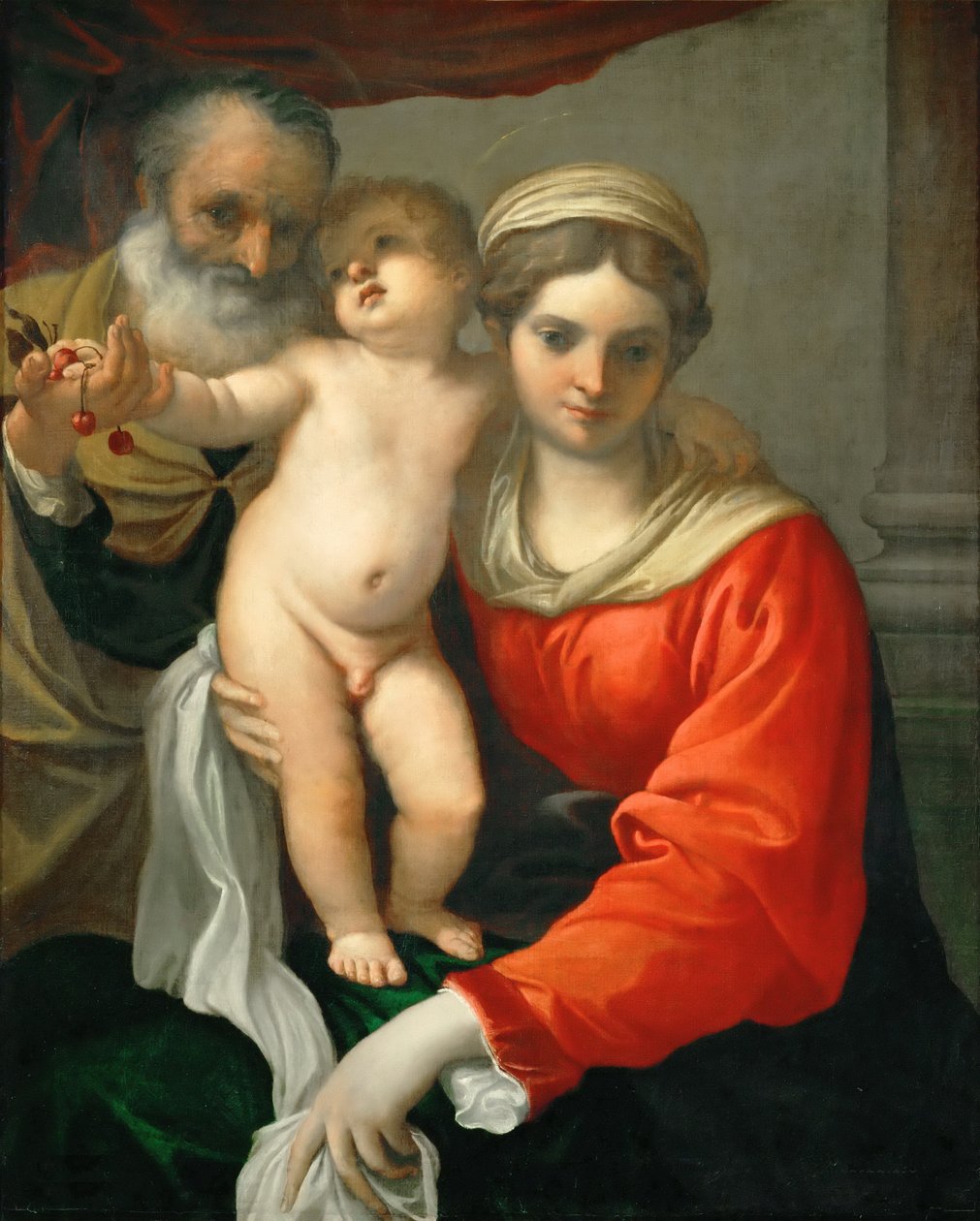 Madonna der Kirschen von Annibale Carracci