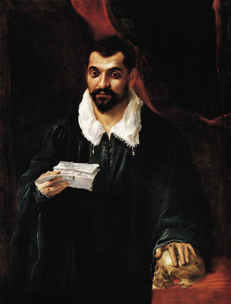 Porträt von Doktor Bossi von Annibale Carracci