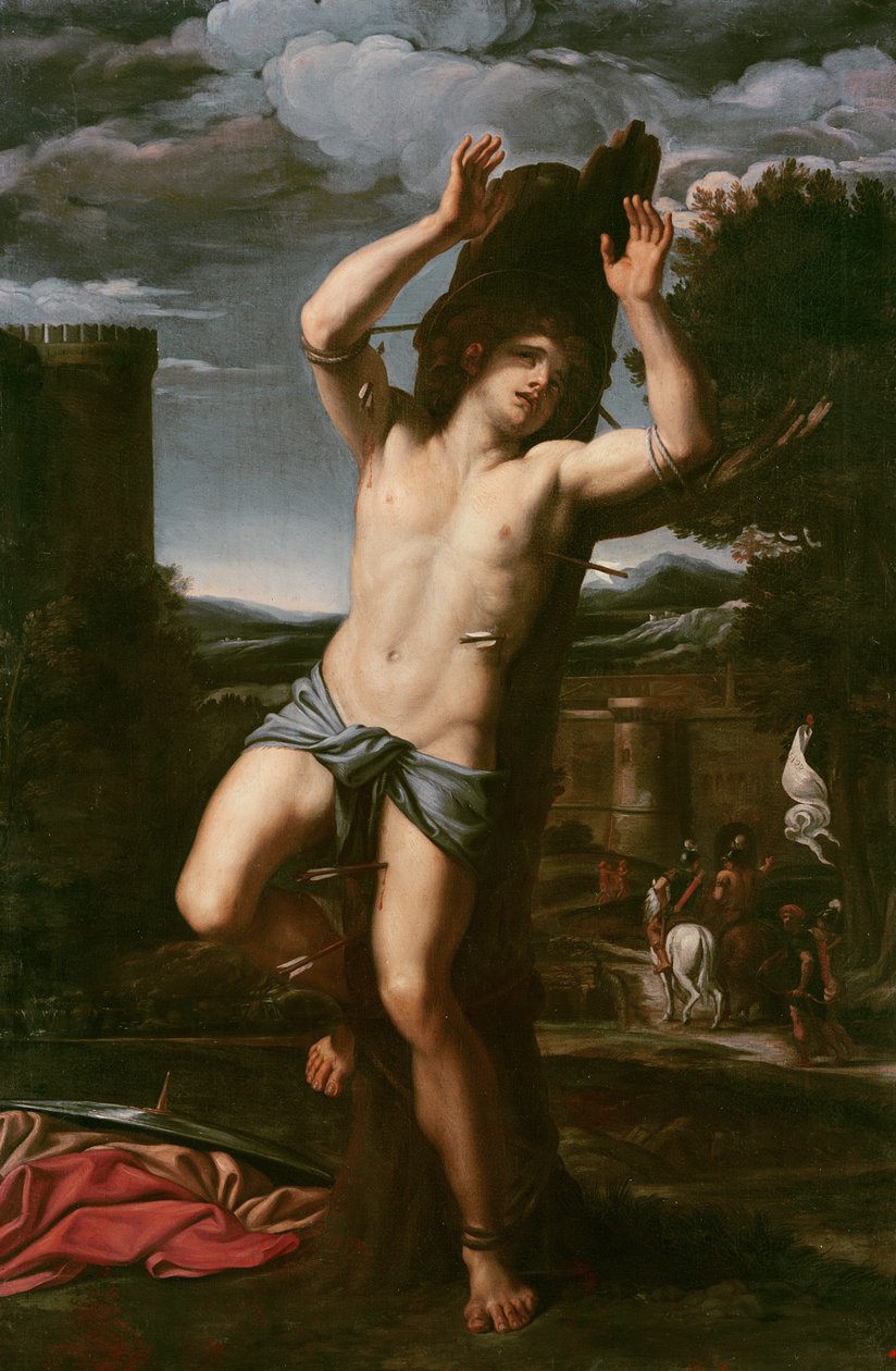 Das Martyrium des heiligen Sebastian von Annibale Carracci