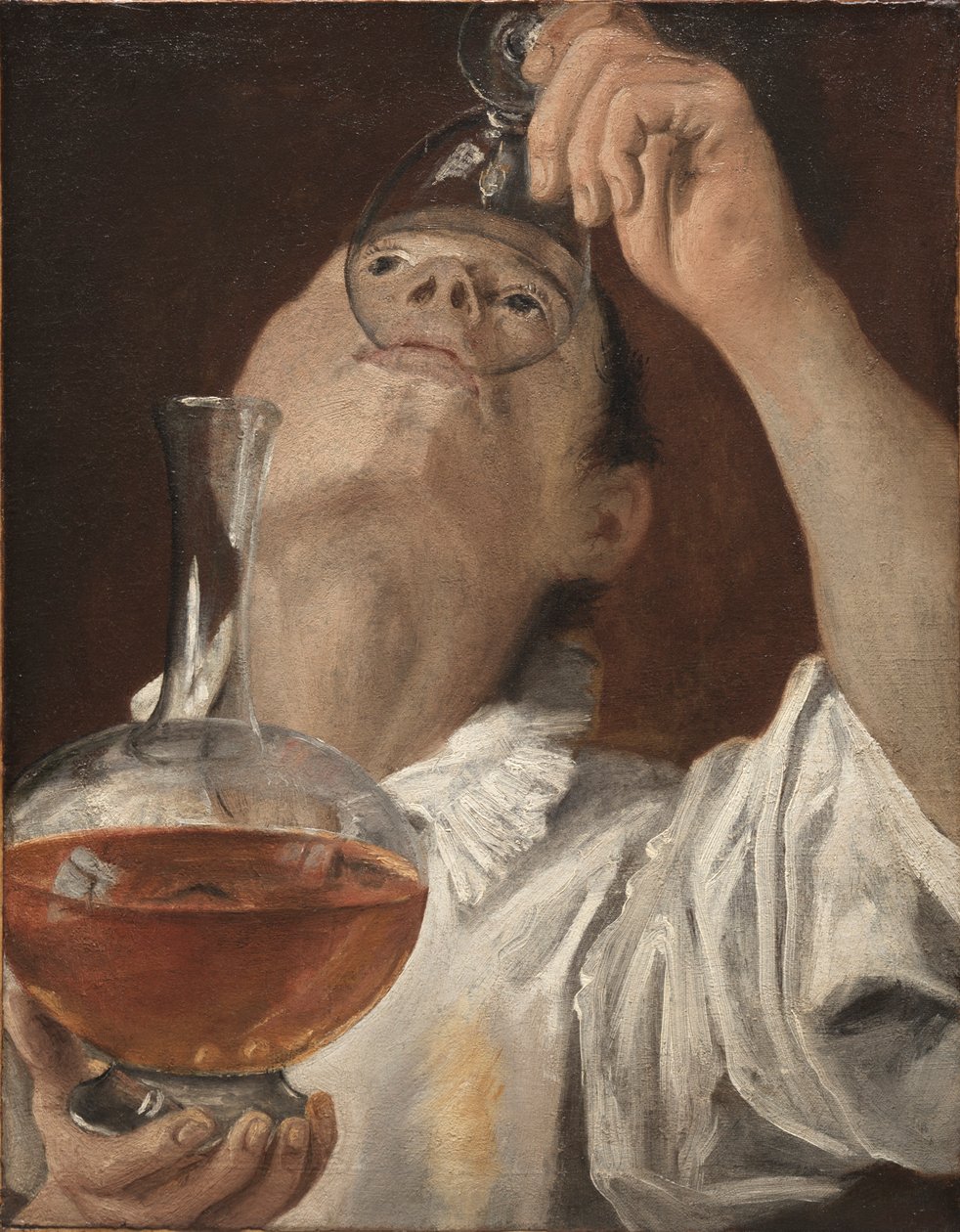 Junge beim Trinken, 1582-1583 von Annibale Carracci