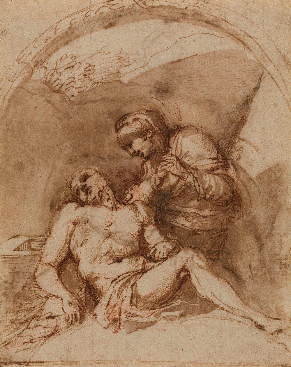 Pietà von Annibale Carracci