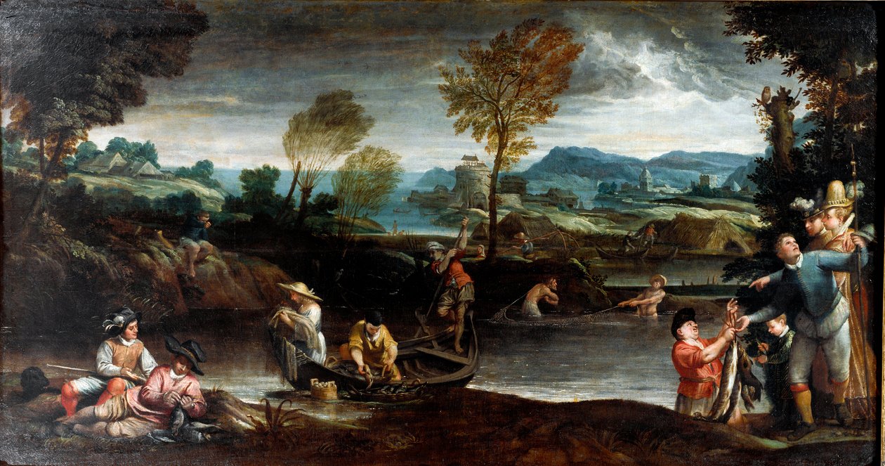 Fischen von Annibale Carracci