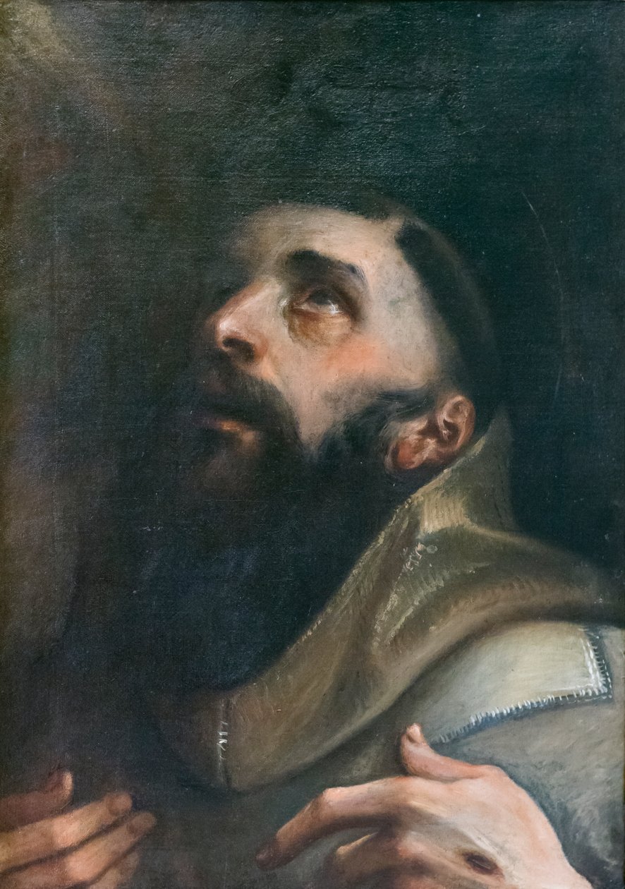 St. Franziskus von Assisi von Annibale Carracci