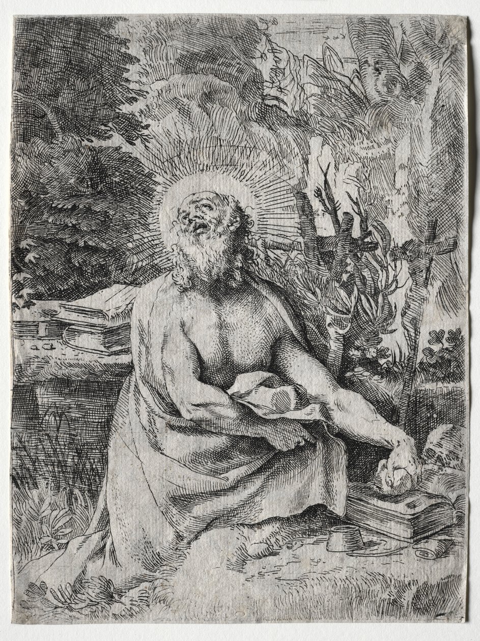 Der heilige Hieronymus von Annibale Carracci