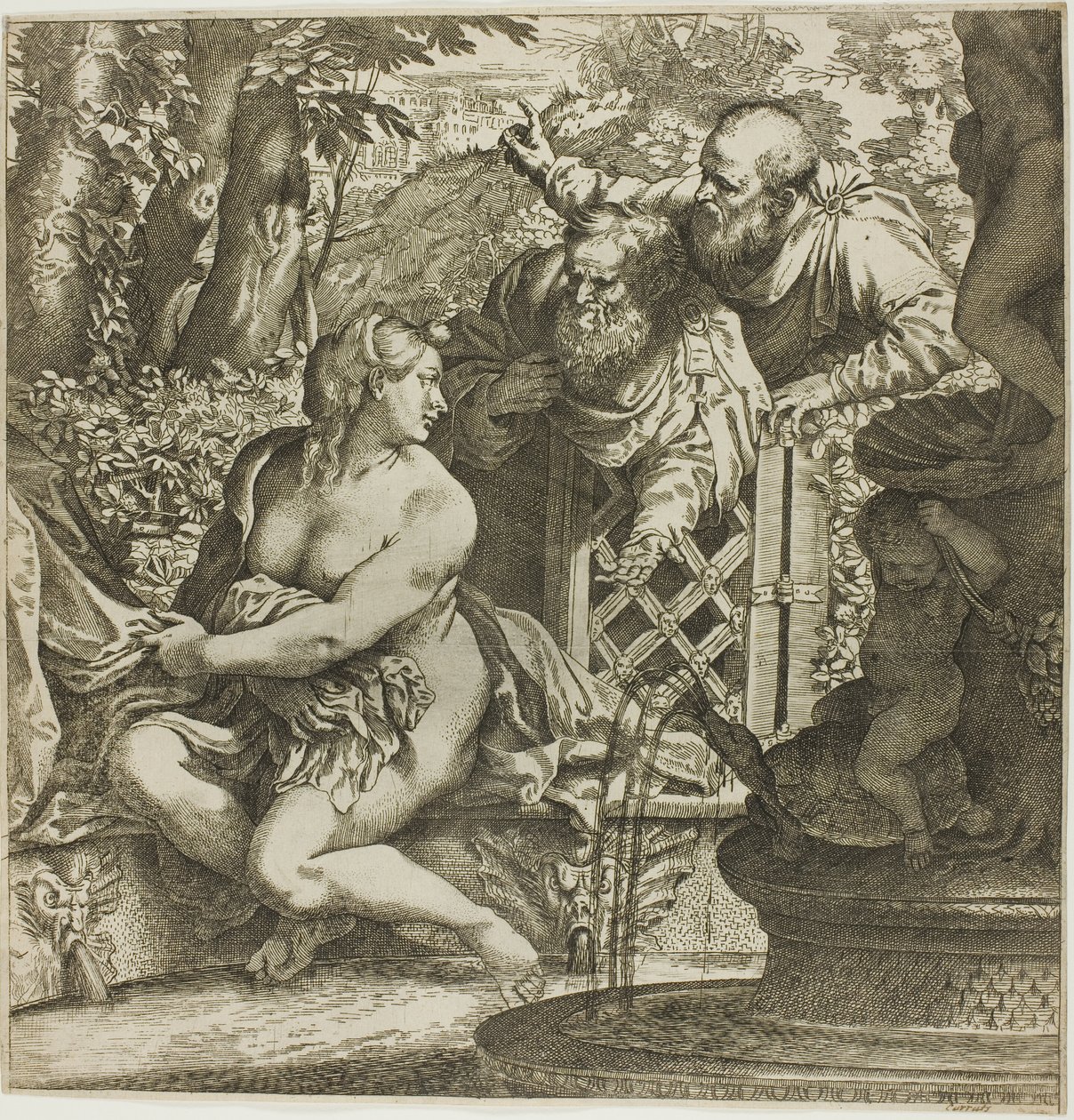 Susanna und die Ältesten von Annibale Carracci