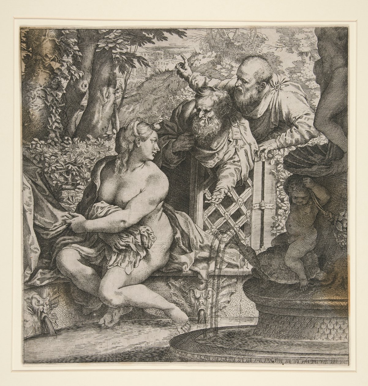 Susanna und die Ältesten von Annibale Carracci