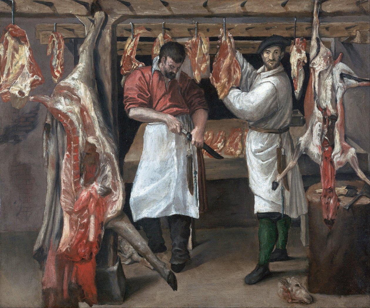 Die Metzgerei von Annibale Carracci