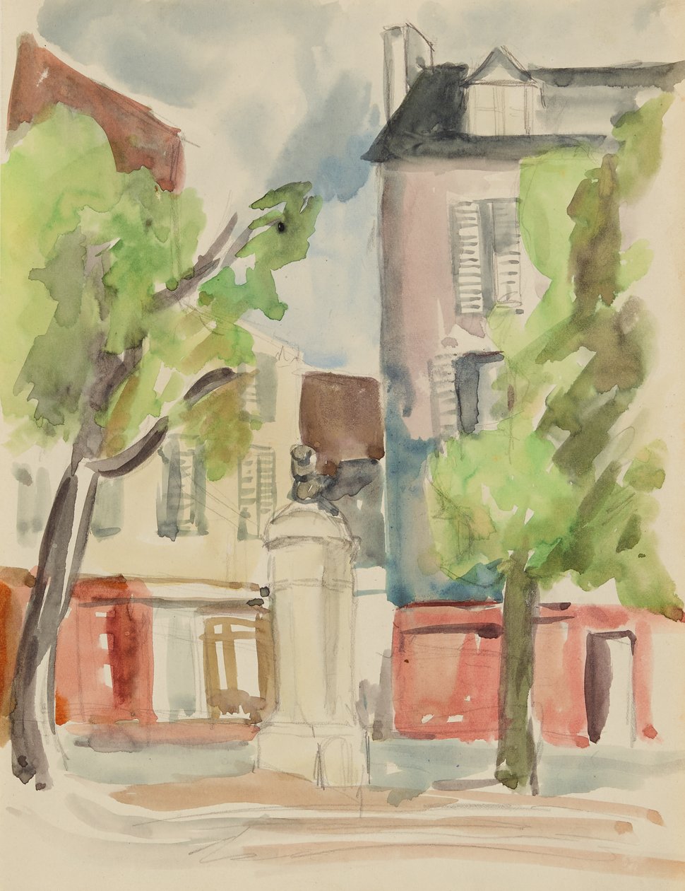 Dorfplatz von Anny Dollschein