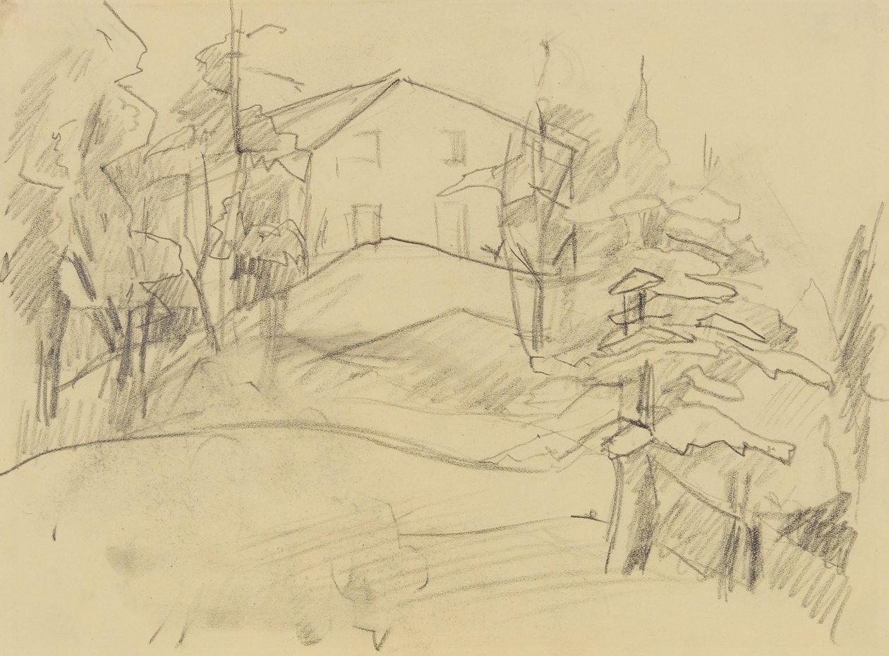 Haus im Wald von Anny Dollschein