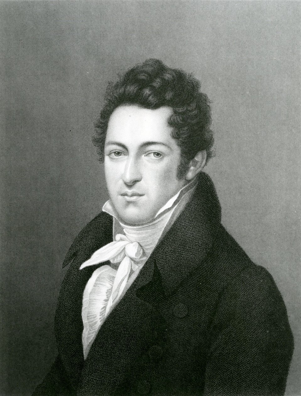 Porträt von Lucas Alamán (1792-1853) von Unbekannt Unbekannt
