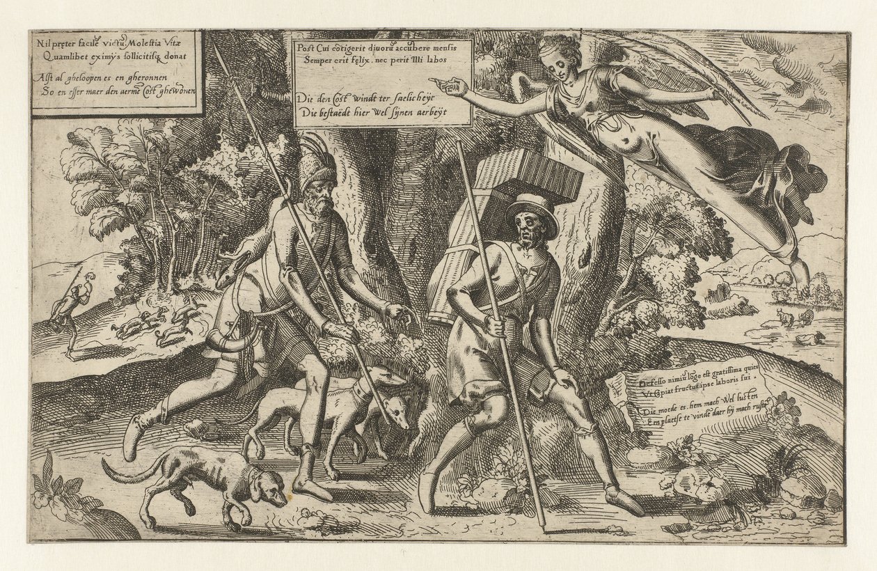 Allegorie auf Arbeit und Ruhe von Anonymous