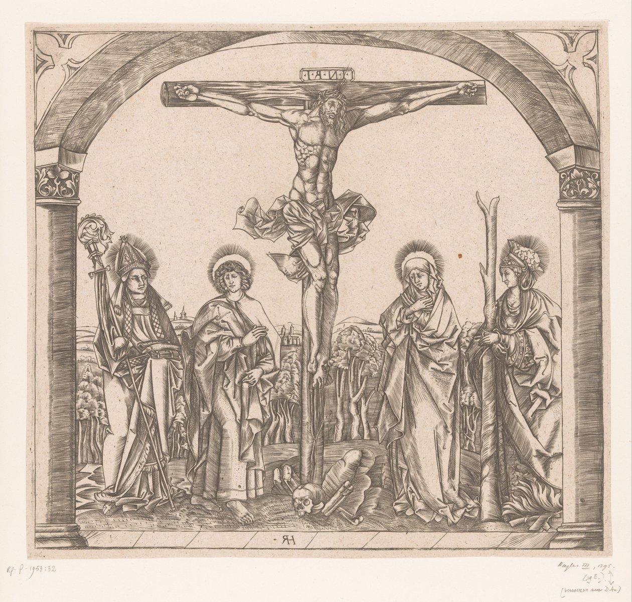 Christus am Kreuz von Anonymous