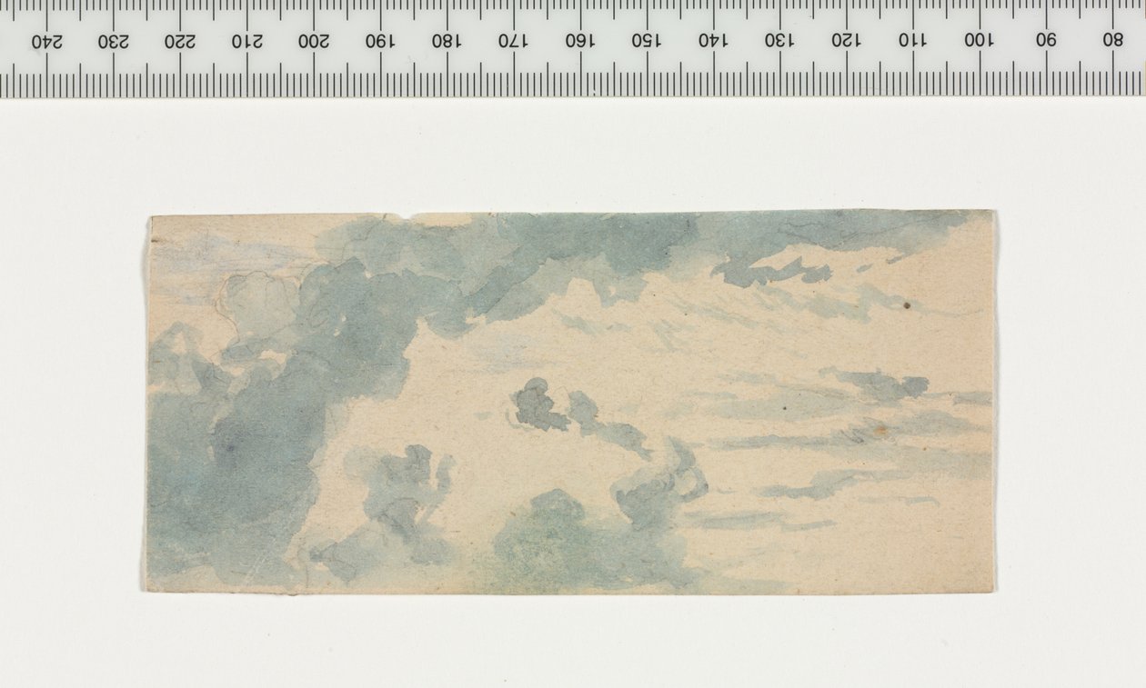 Wolkenstudie von Anonymous
