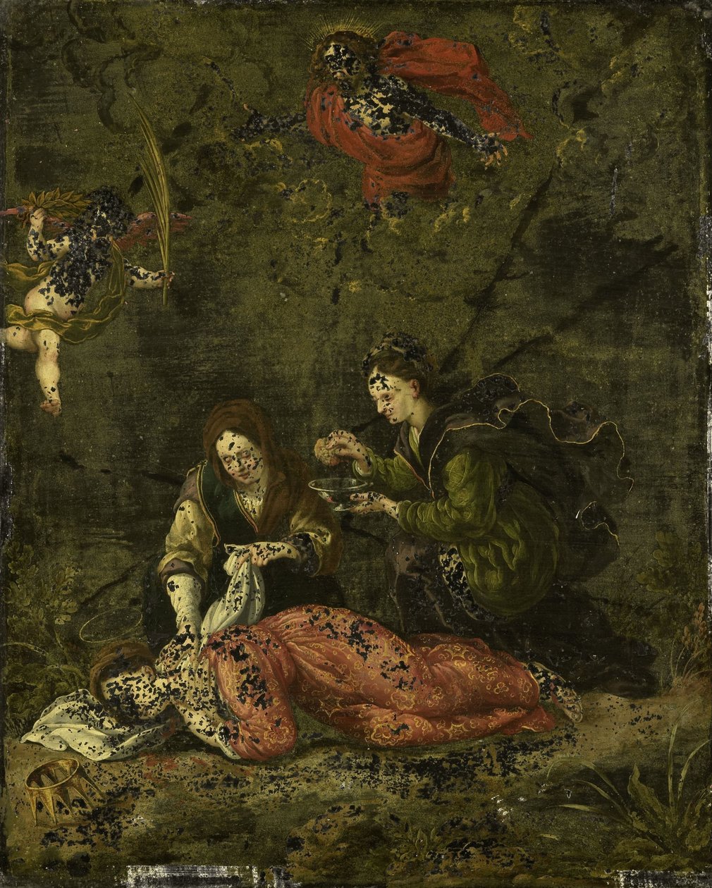 Tod der Heiligen Cäcilia von Anonymous