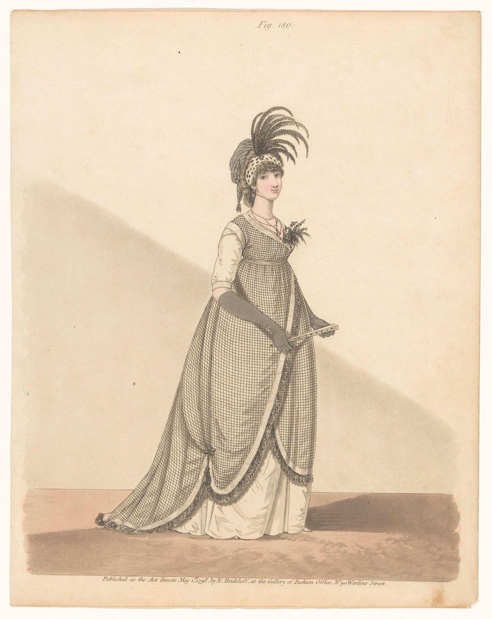 Galerie der Mode, Figur 180 von Anonymous