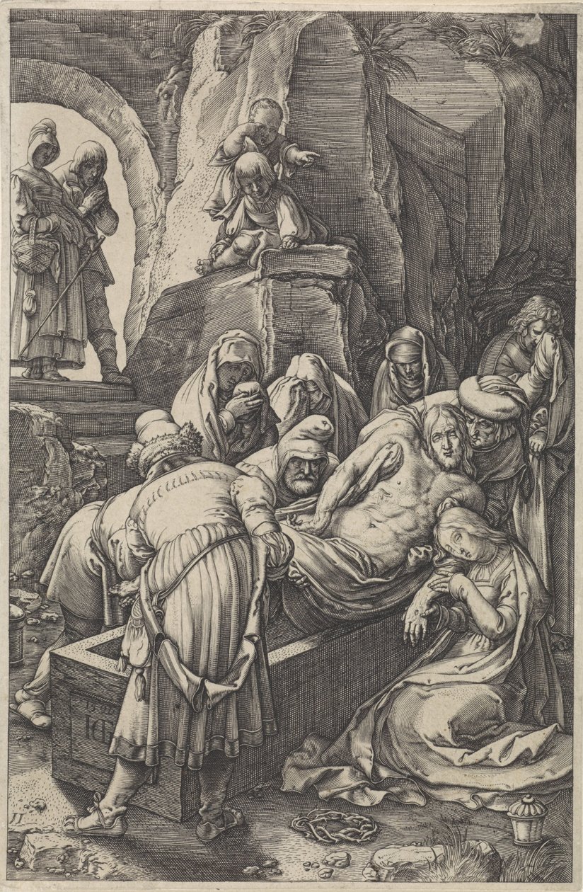 Grablegung Christi (Die Passion) von Anonymous