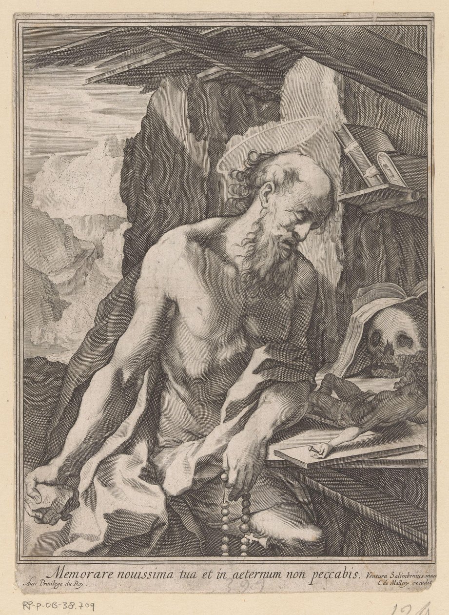 Heiliger Hieronymus von Anonymous