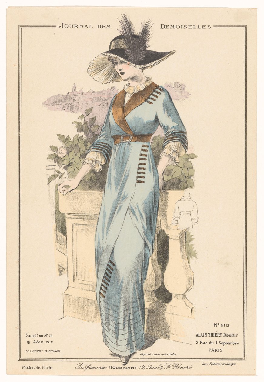 Journal des Demoiselles 15. August 1912, Nr. 5113 von Anonymous