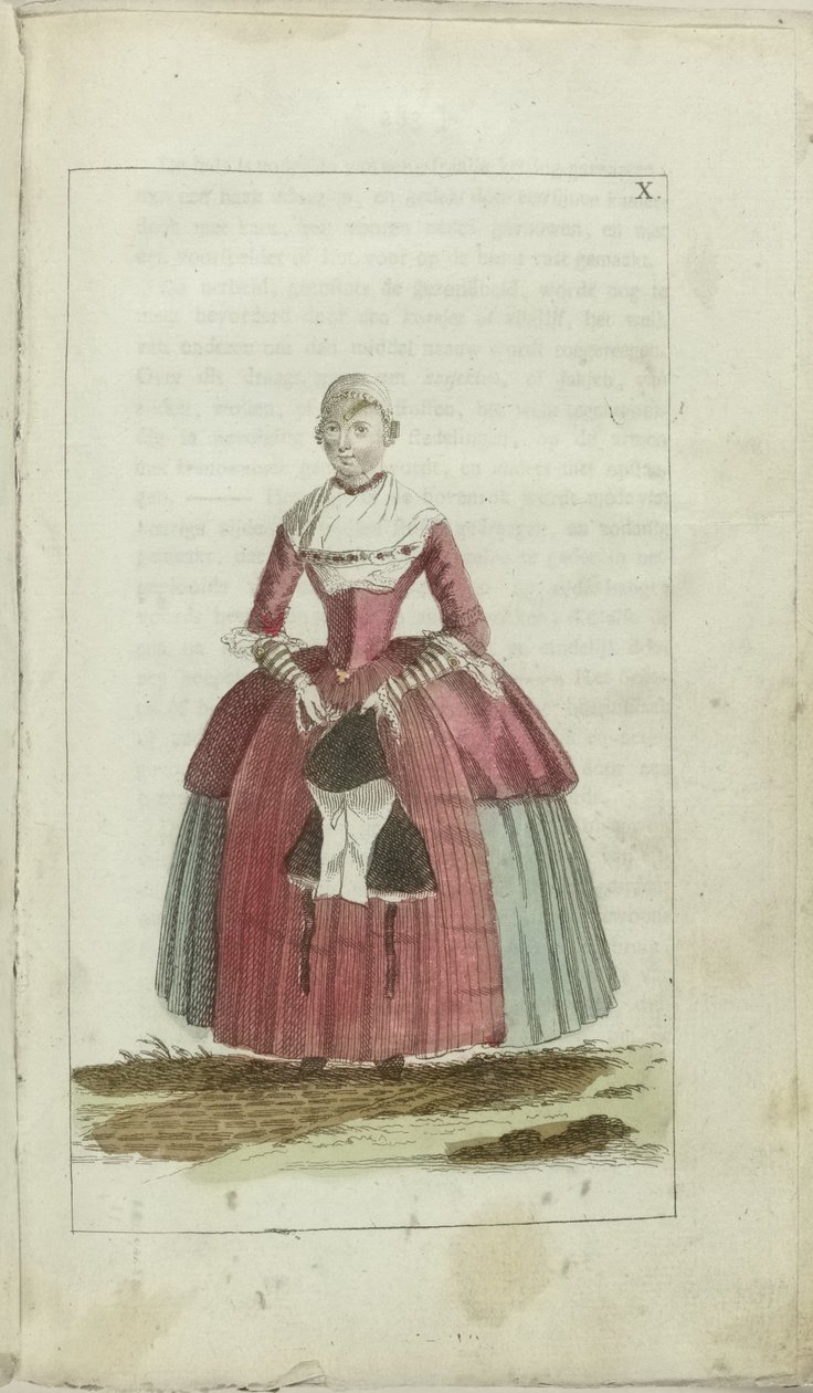 Kabinet der Mode und des Geschmacks 1791, pl. X von Anonymous
