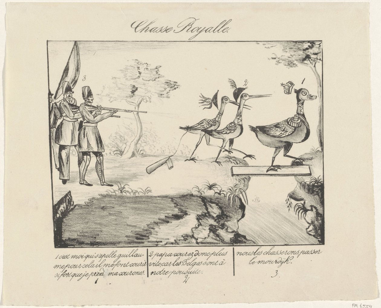 Königliche Jagd, 1830 von Anonymous