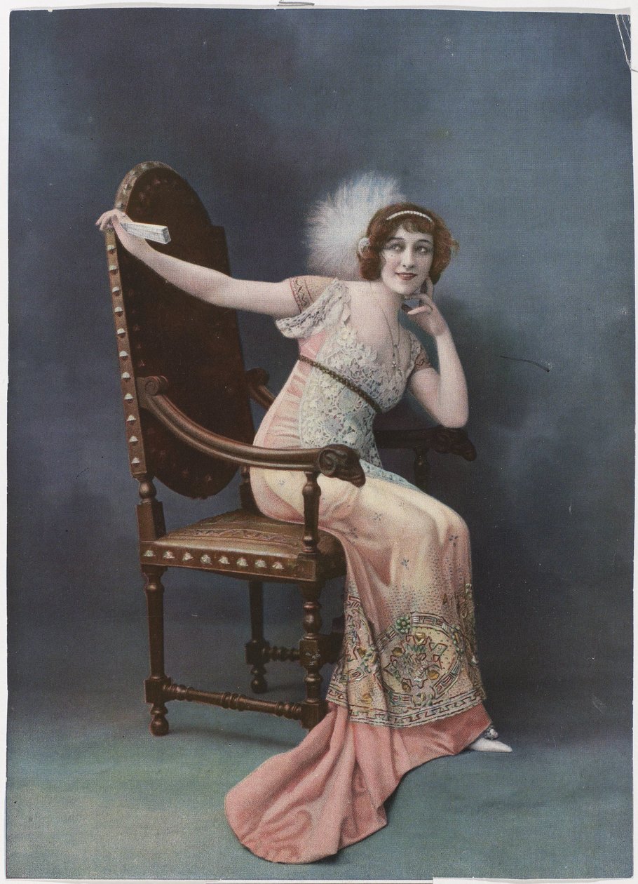 Les Modes, 1911: Abendkleid von Anonymous