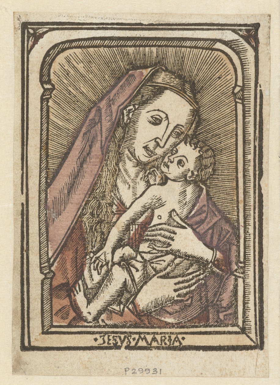 Maria mit Kind von Anonymous