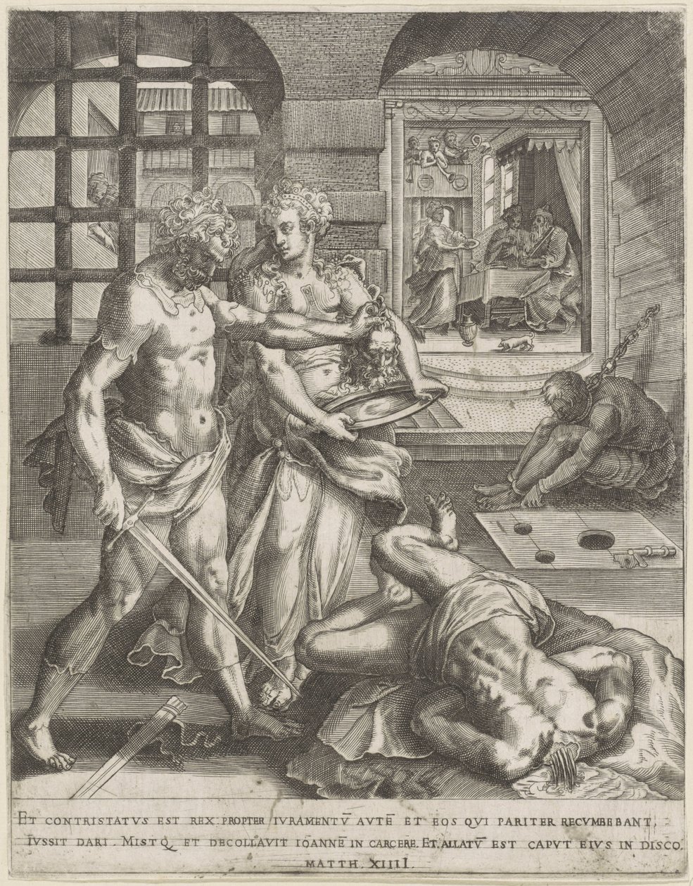 Enthauptung Johannes des Täufers von Anonymous