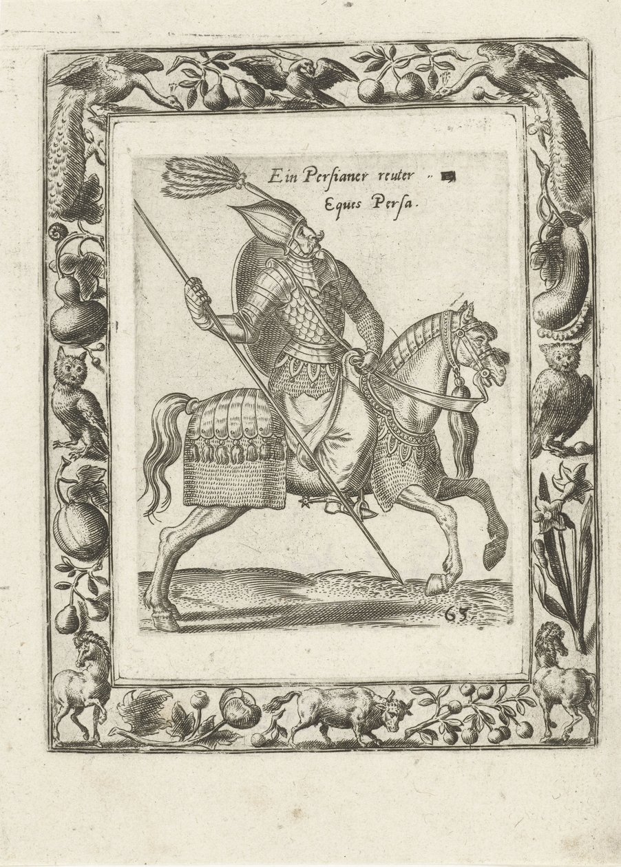 Persischer Reiter von Anonymous