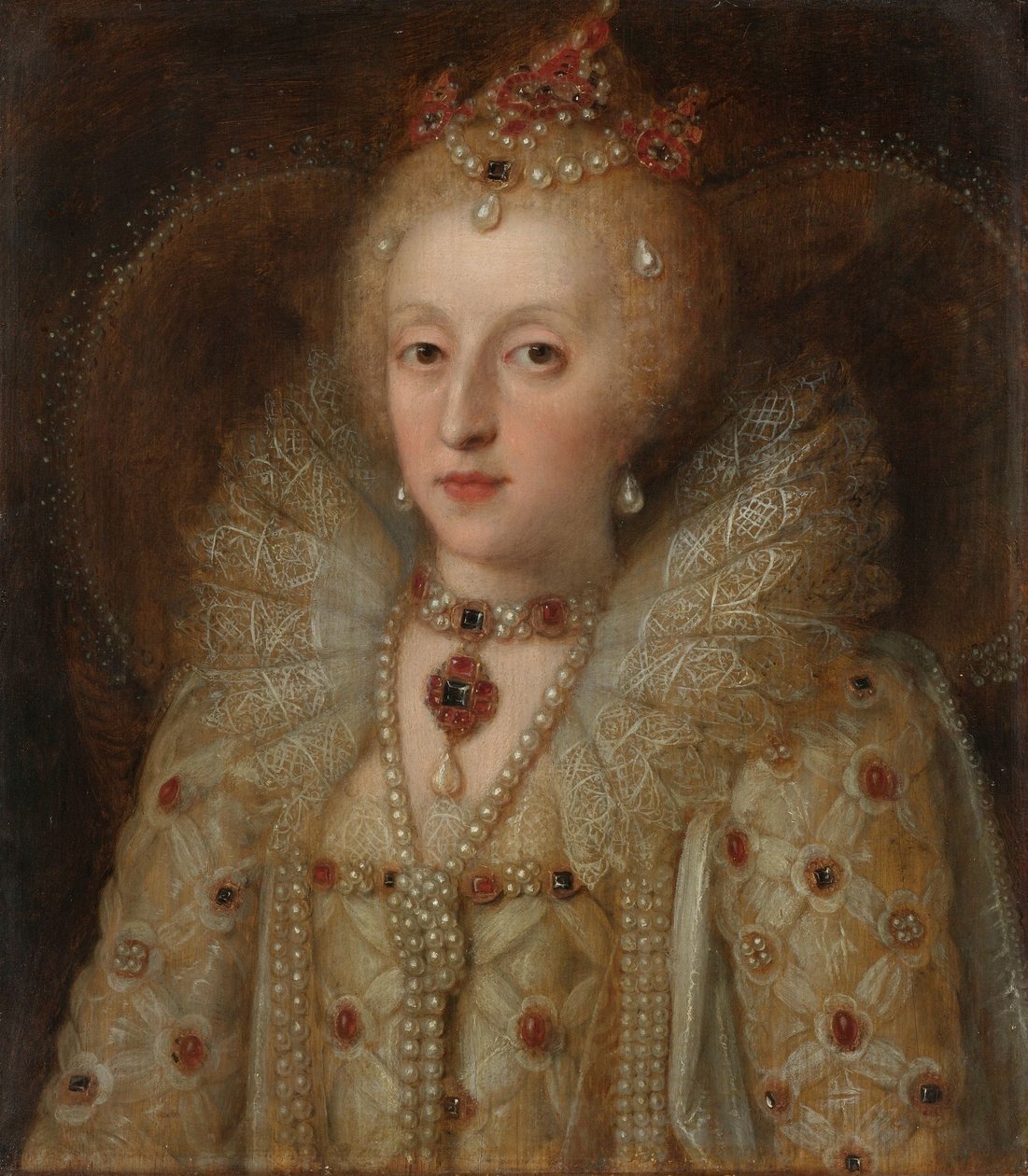 Porträt von Elizabeth I., Königin von England von Anonymous