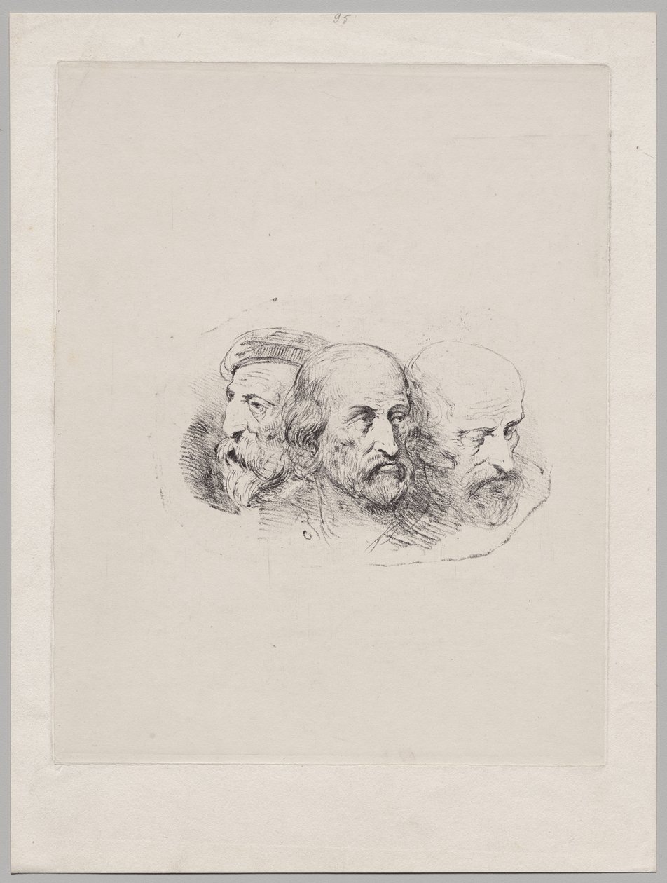 Porträt von Nicolas Toussaint Charlet von Anonymous