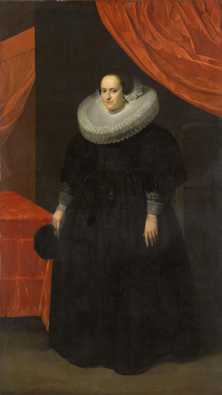 Porträt von Suzanna Moor (1608-57) von Anonymous
