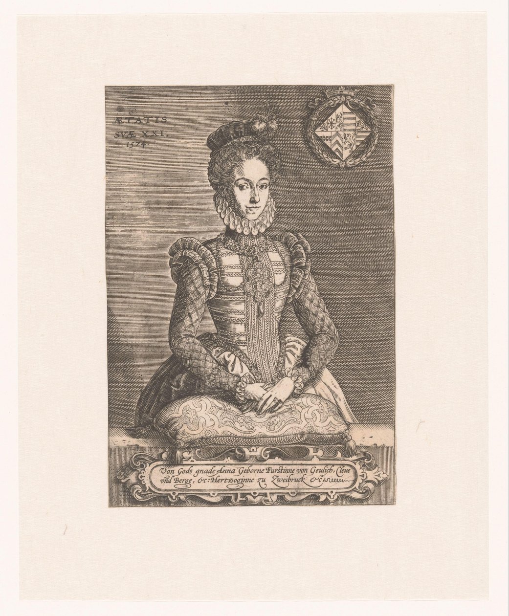 Porträt von Anna von Kleve von Anonymous