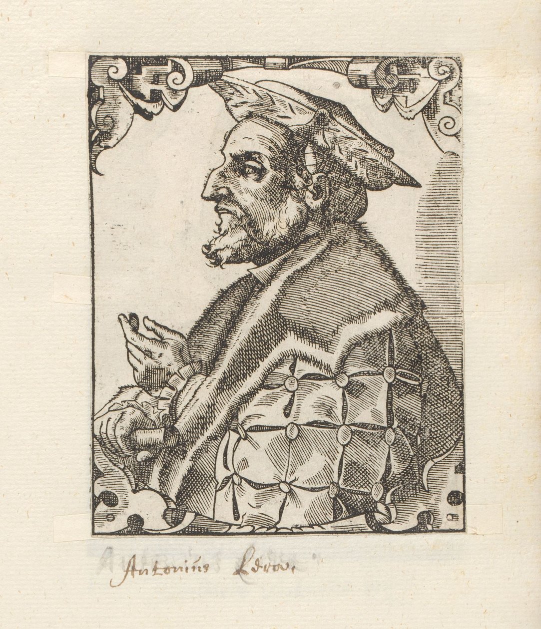 Porträt von Antonio de Leyva von Anonymous