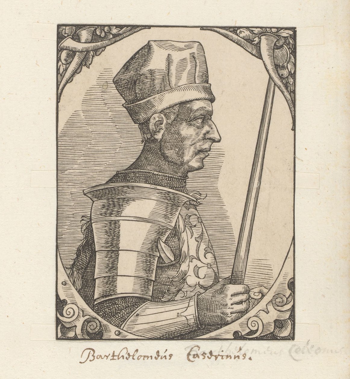 Porträt von Bartolomeo Colleoni von Anonymous