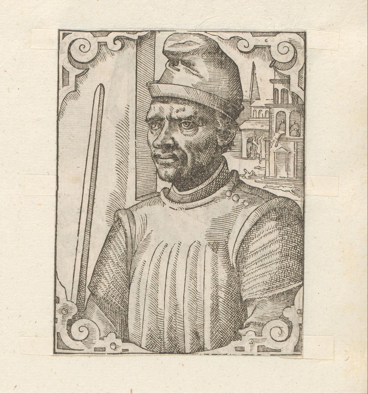 Porträt von Cabrinus Fondalius von Anonymous