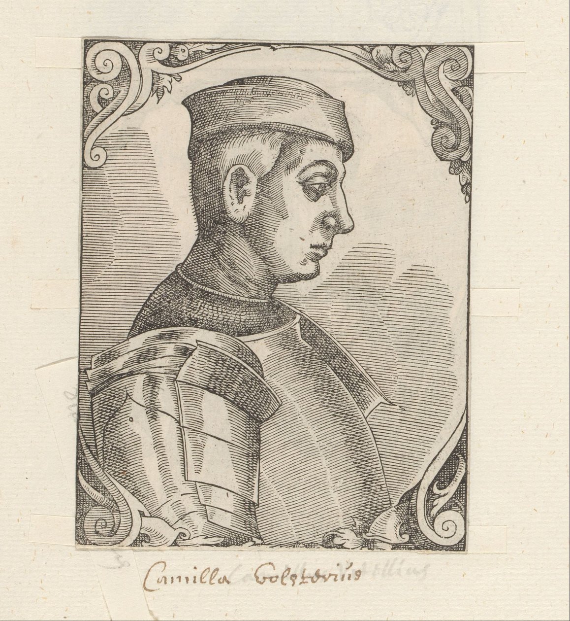 Porträt von Camillus Vitellus von Anonymous