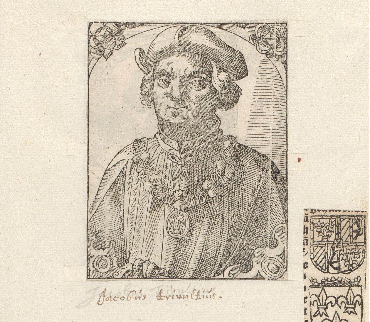 Porträt von Gian Giacomo Trivulzio von Anonymous