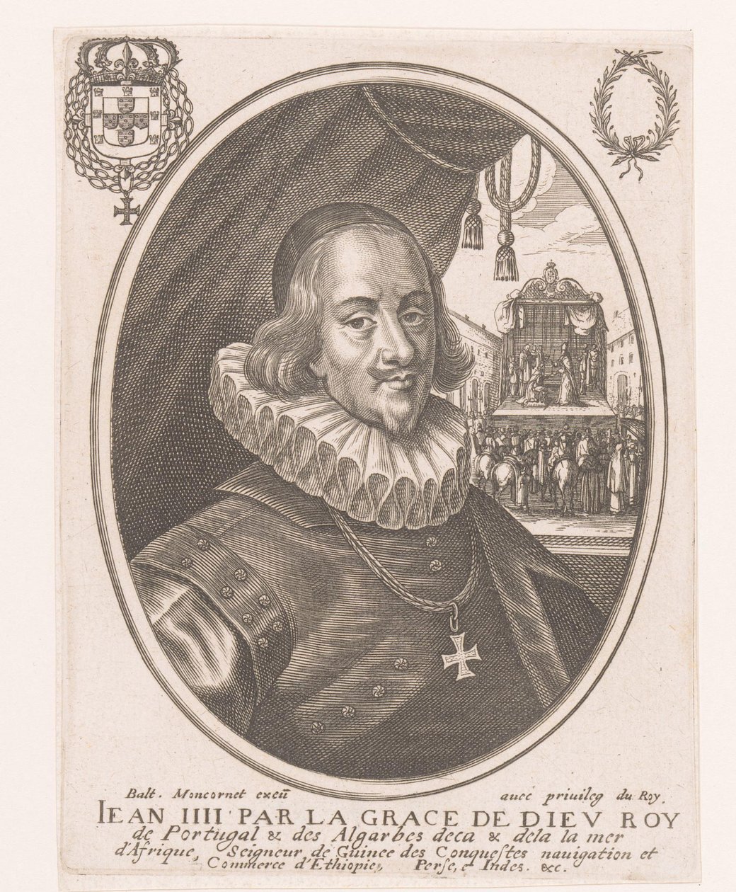 Porträt von Johann IV. von Portugal von Anonymous