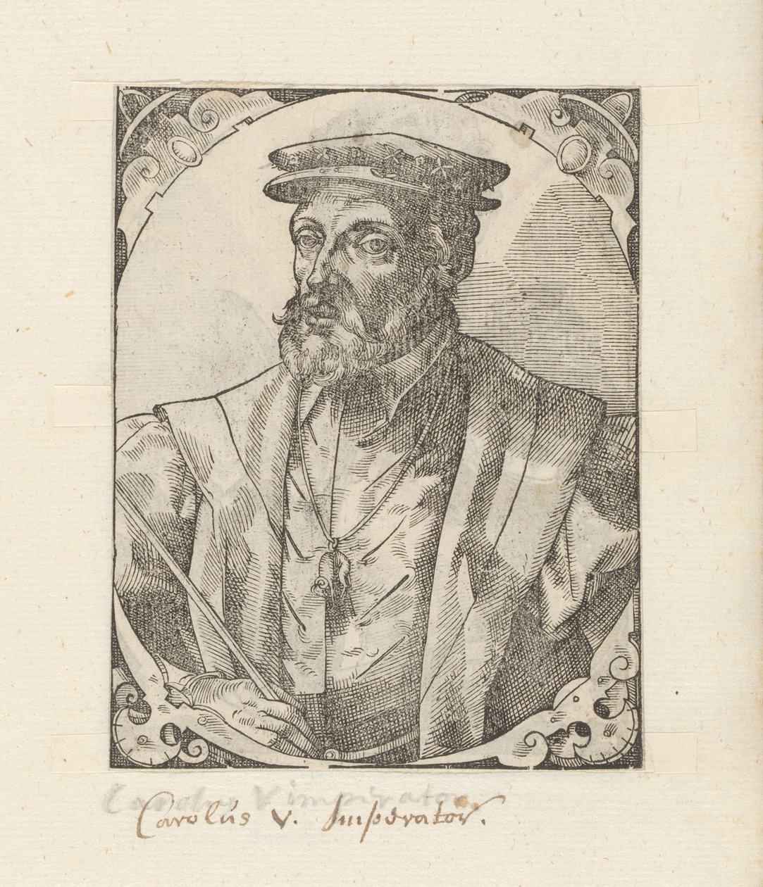 Porträt von Karl V. von Habsburg von Anonymous