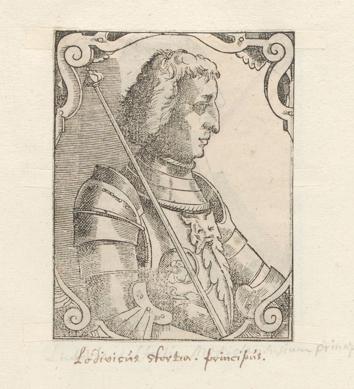 Porträt von Ludovico Sforza von Anonymous