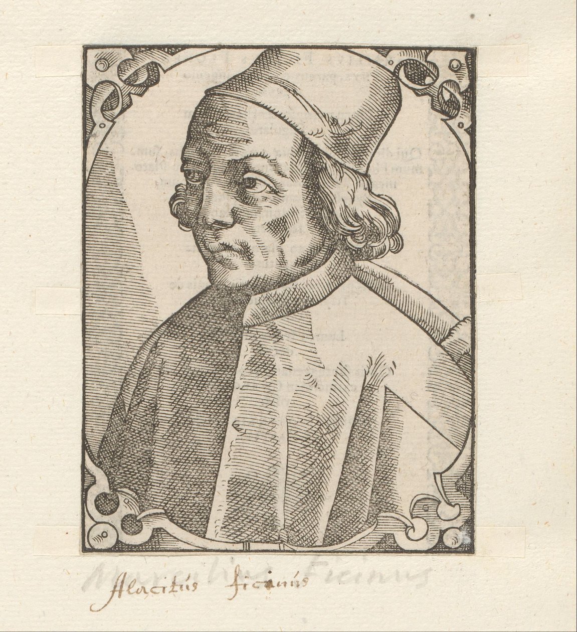 Porträt von Marsilio Ficino von Anonymous