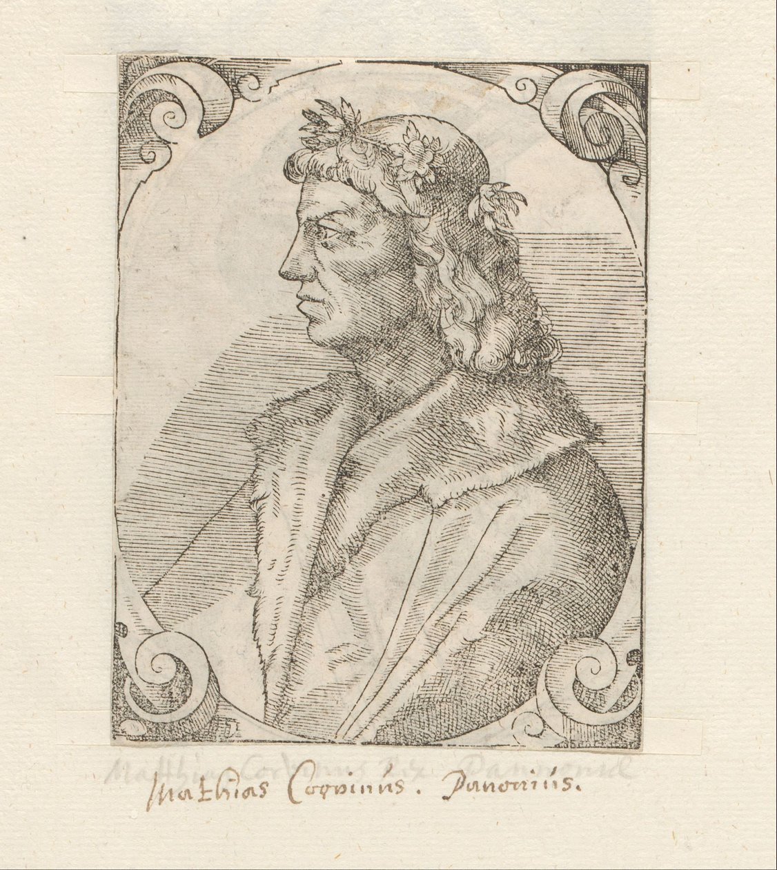 Porträt von Matthias Corvinus von Anonymous