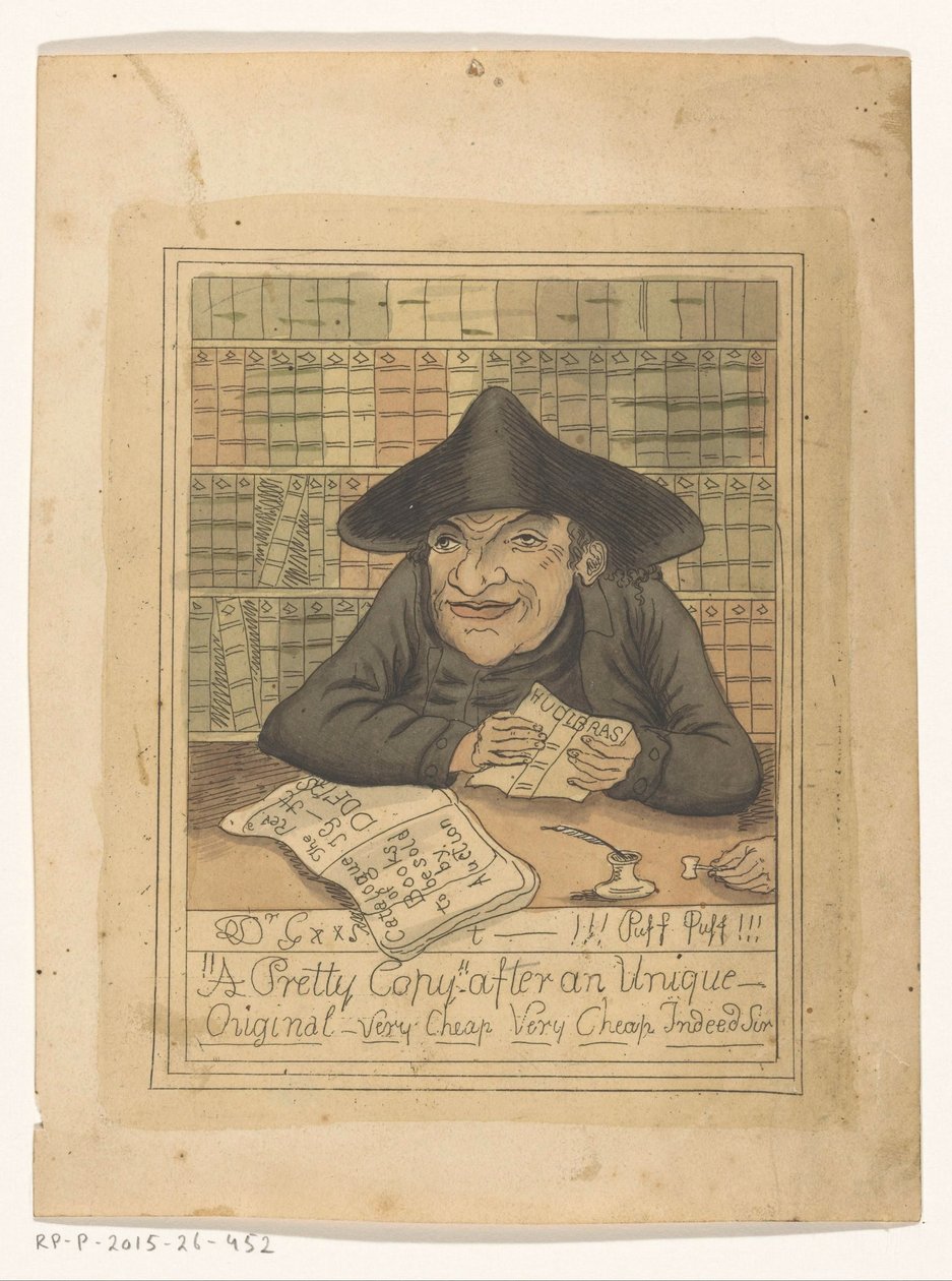 Porträt des Buchsammlers Isaac Gosset von Anonymous