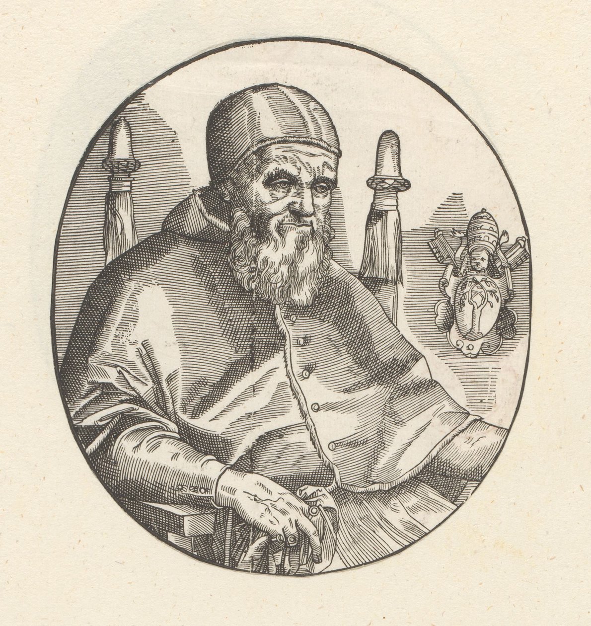 Porträt von Papst Julius II von Anonymous