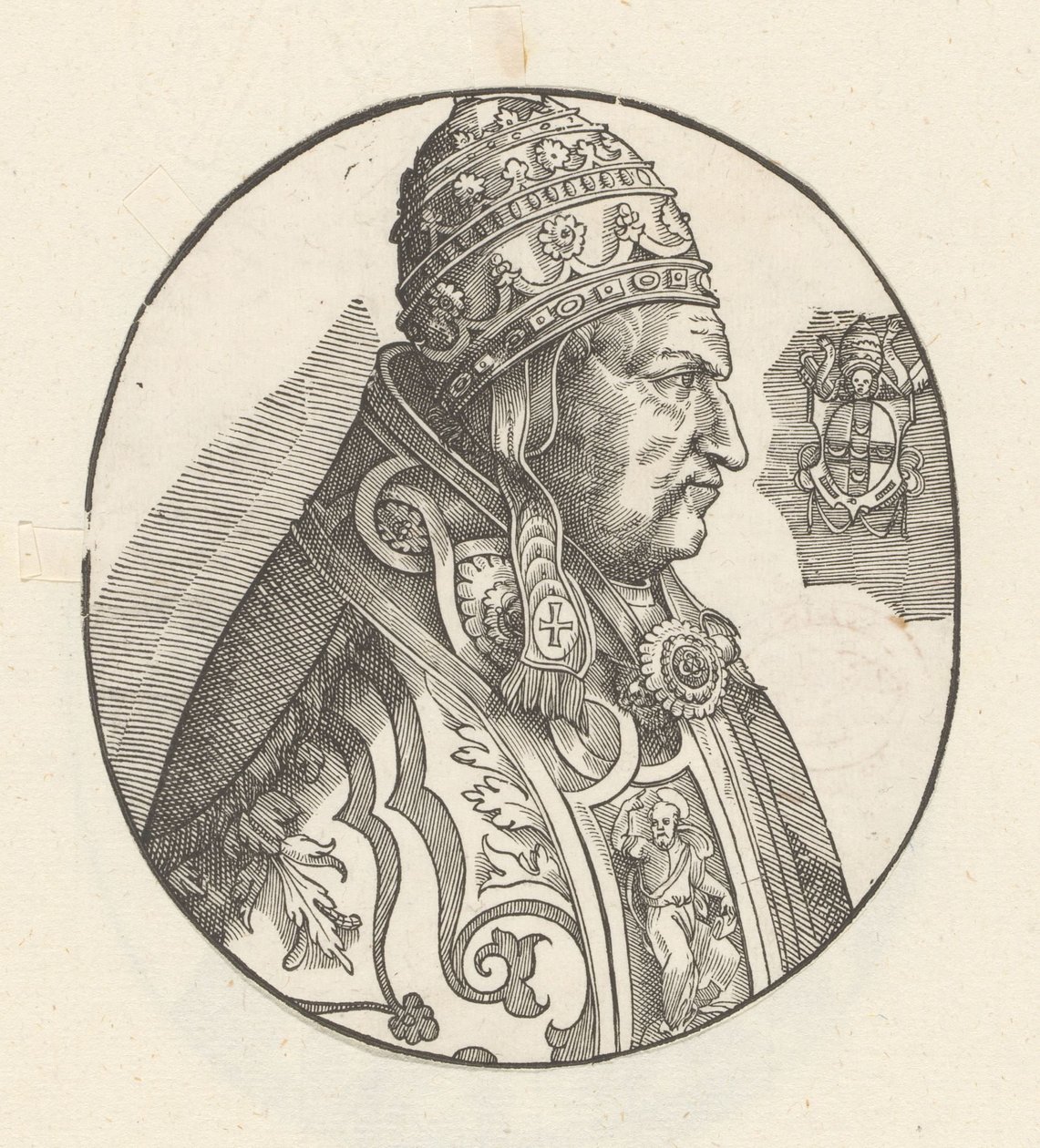 Porträt von Papst Pius II. von Anonymous