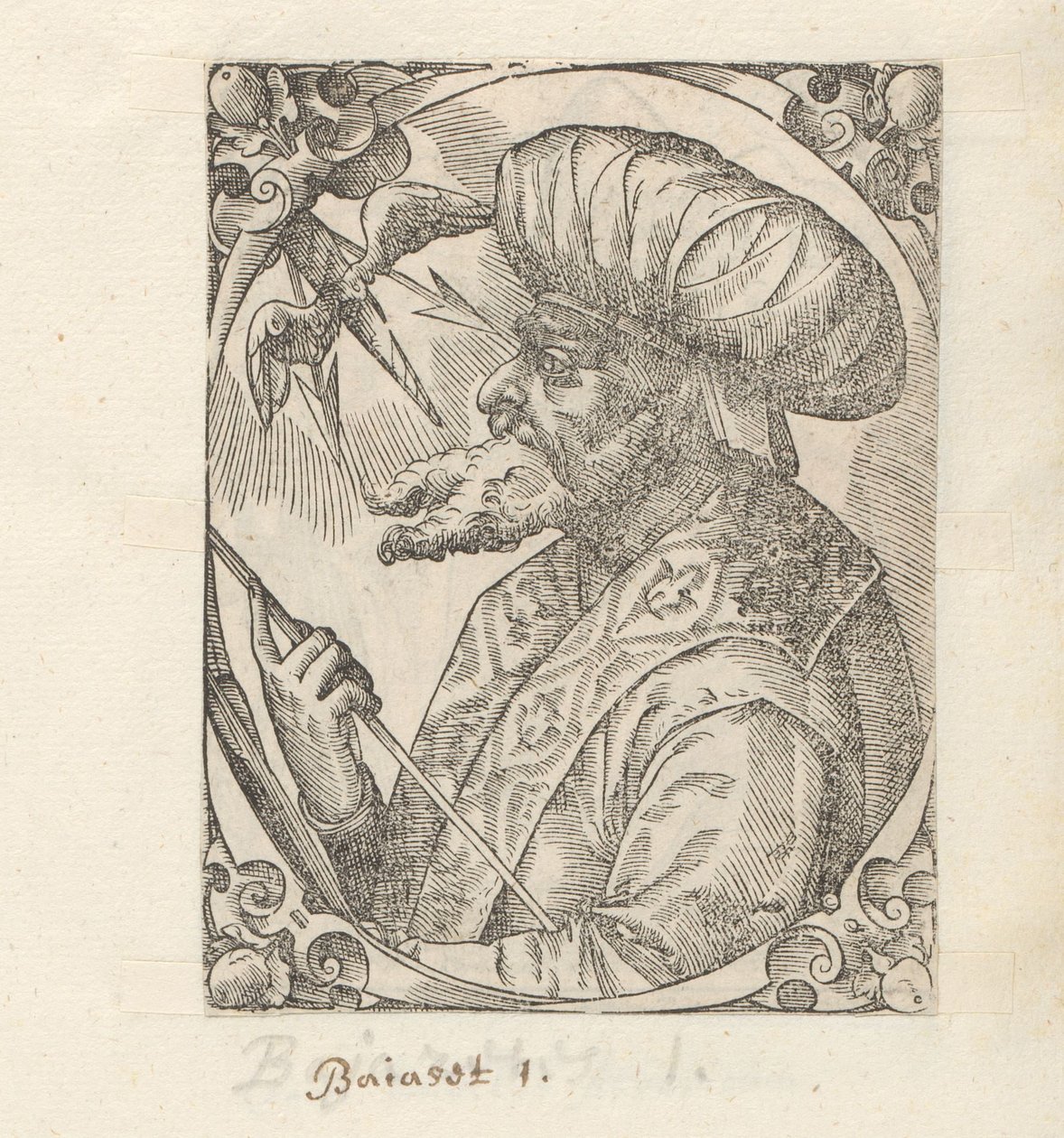 Porträt von Sultan Bayezid I von Anonymous