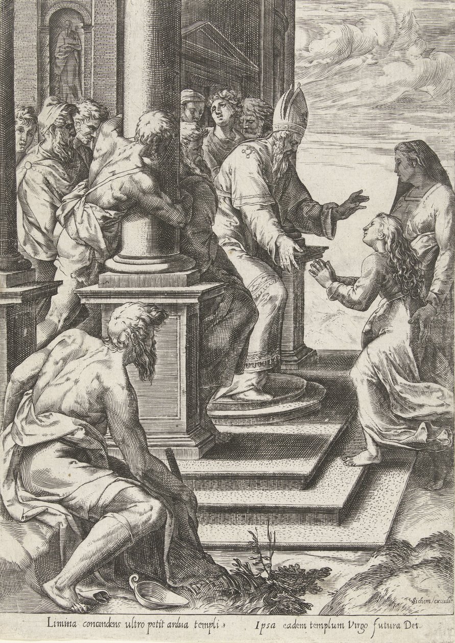 Darstellung Mariens im Tempel von Anonymous