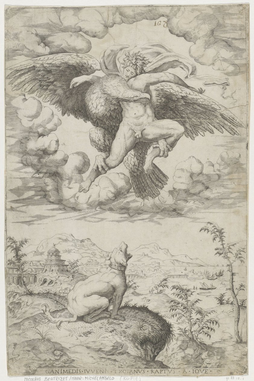 Raub des Ganymedes von Anonymous