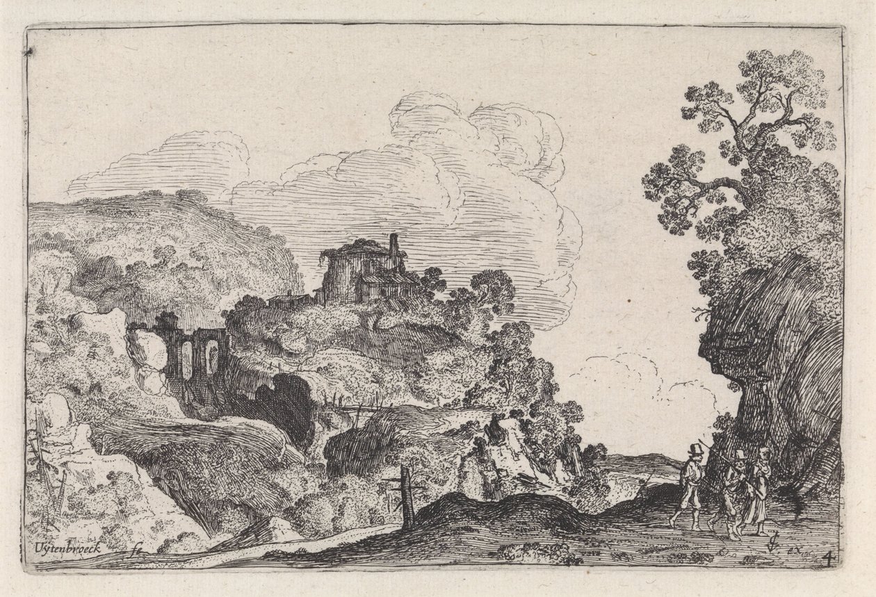 Felsige Landschaft von Anonymous