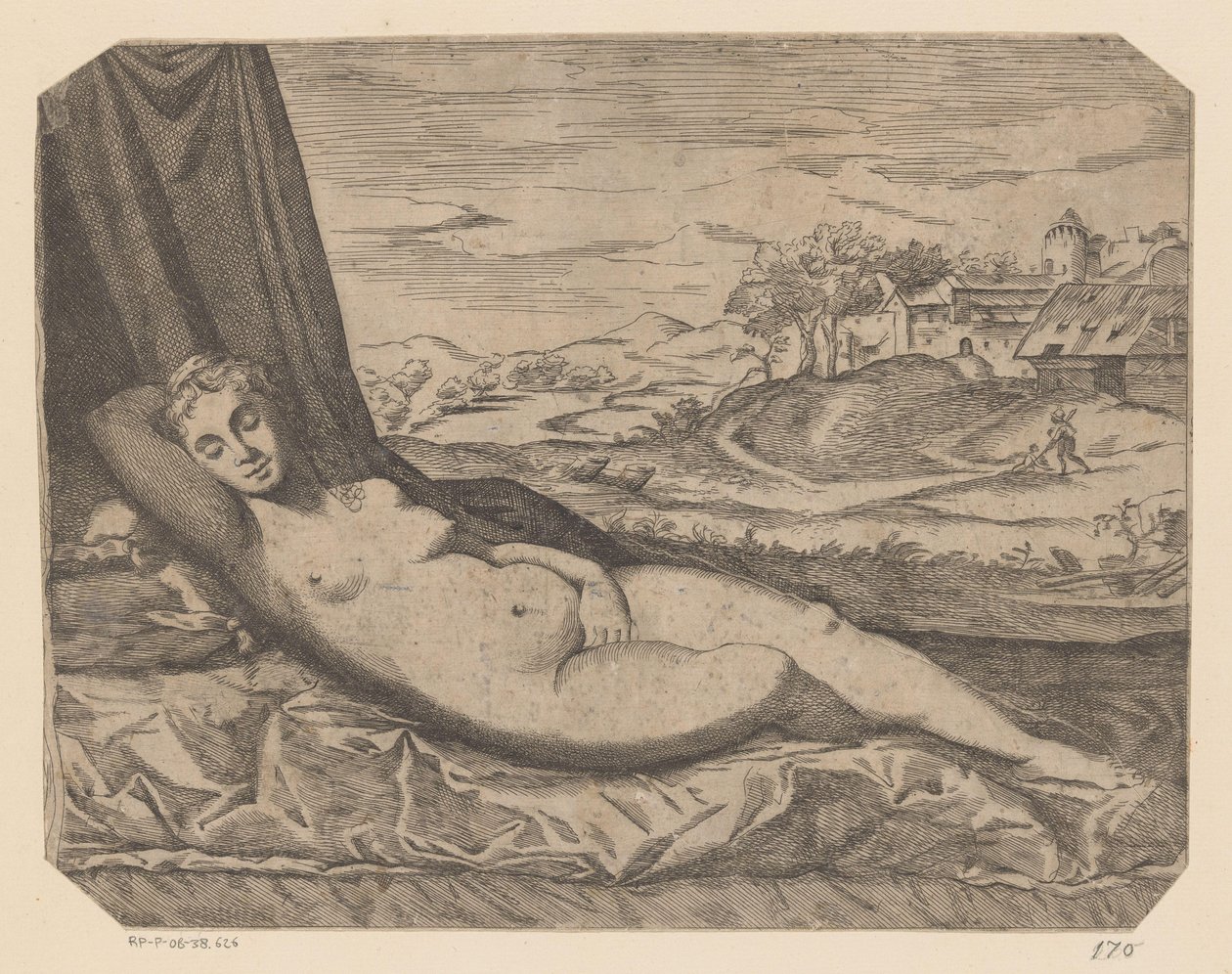 Schlafende Venus von Anonymous
